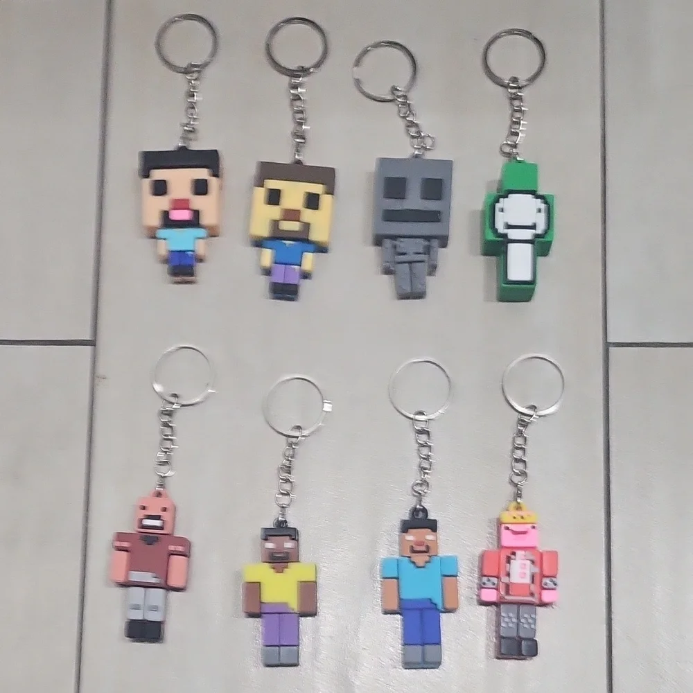 Minecraft Keychain Set - Picture 3 of 6